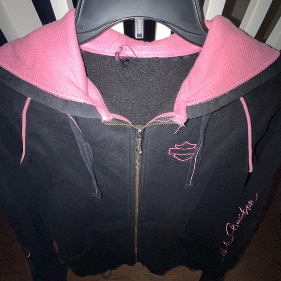 Harley Davidson Zip up Sweatshirt - Picture 5 of 6